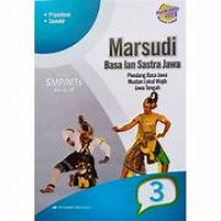 Image of Marsudi Basa lan Sastra Jawa 3 Kelas 9 Kurikulum 2013
